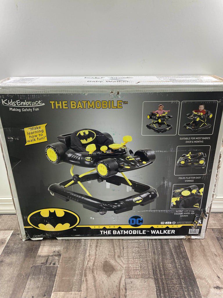 Kids Embrace The DC Batmobile Walker 