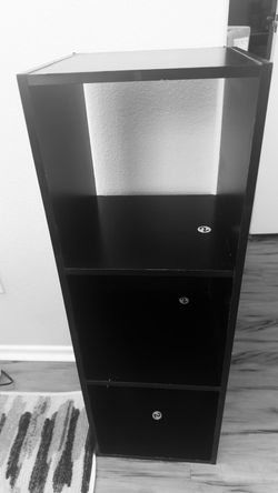 Three cube shelf’s