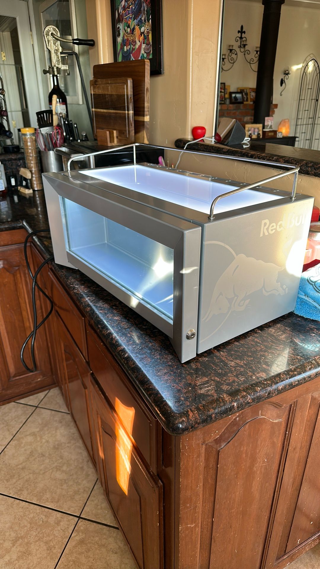 Red Bull Mini Fridge