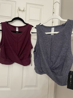 Cropped Exercise Tops 