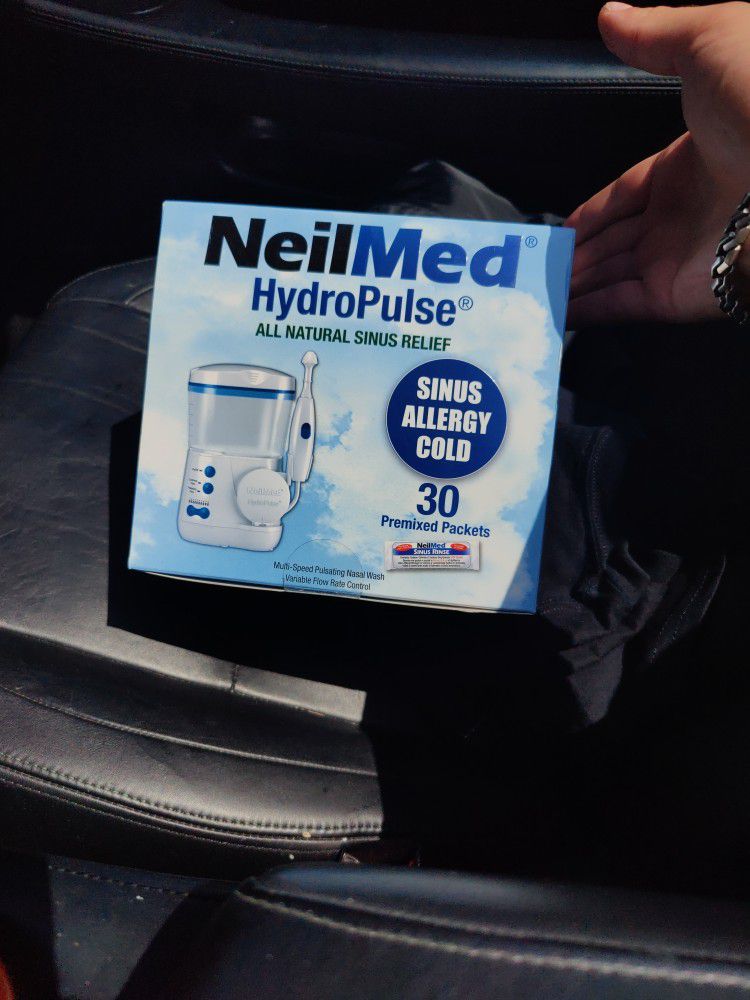 NeilMed HydroPulse Pulsating Nasal Wash Brand new


