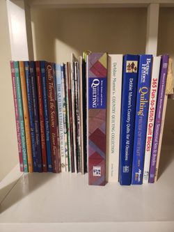 Quilting books and magazines