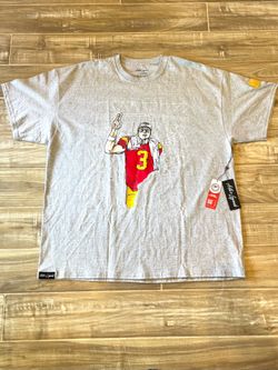 Active Legends x USC GOAT Collection Carson Palmer CP3 Grey T-Shirt - NWT  XXL