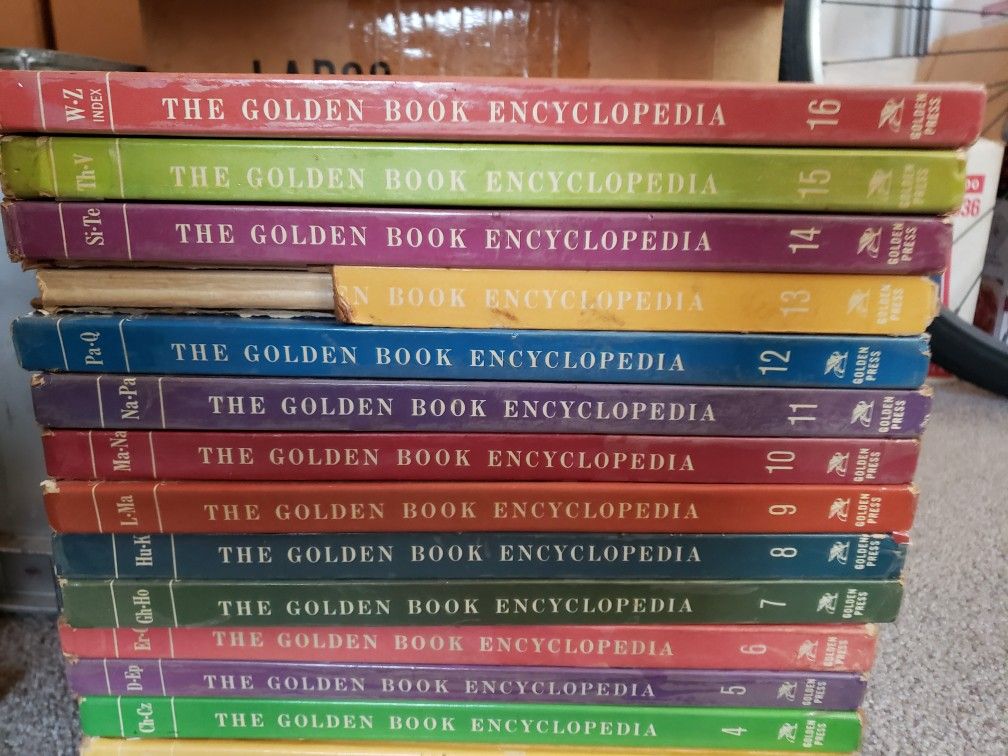 The Golden Book Encyclopedia - 1960 