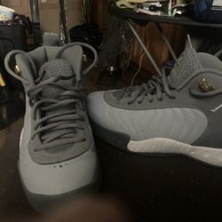 Jordan Jump man Grey & White $80 Or Best Offer