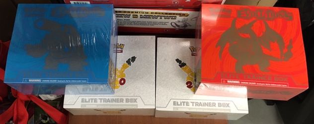 Pokemon elite boxes bundle