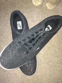 Vans sparkle sneakers