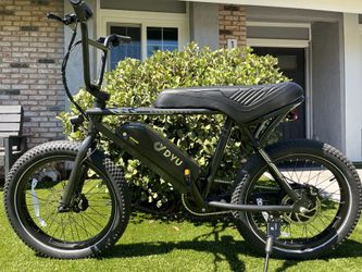 E-bike BMX Fat Tire 48V Brand New, Upgraded 4 Piston Brakes