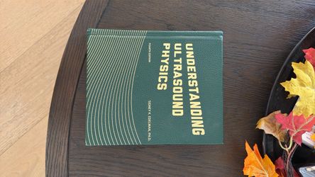 Understanding Ultrasound Physics Green Edelman Book