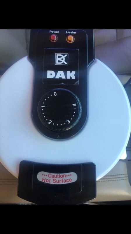 DAK Dak Industries Sandwich Maker Bread Press Electric