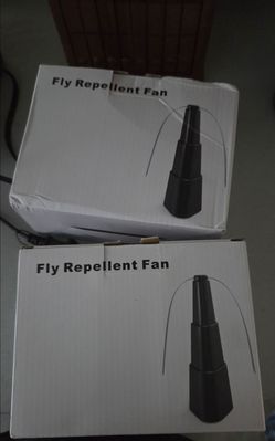 Fly repellant fans