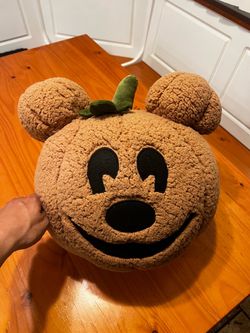 Disney Mickey Mouse Pumpkin Plush Pillow