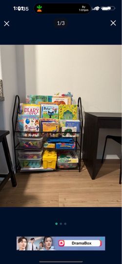 Books and storage organization