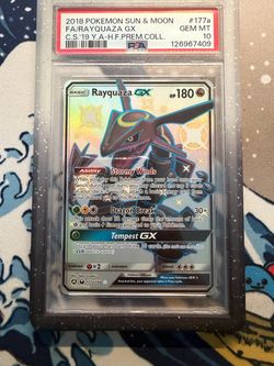 Pokemon Shiny Rayquaza GX Promo PSA 10
