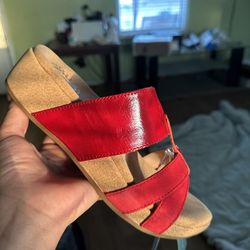 Plataforma roja size 7.5