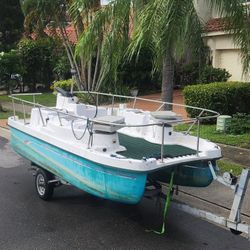 Eldebo Electric Boat And Trailer