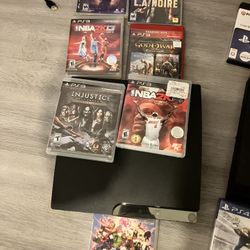 PS3 W/ Games 