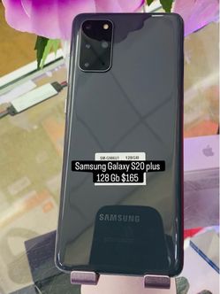 Samsung Galaxy S20 plus 5G 128 Gb and clean imei