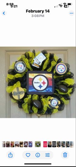Pittsburgh Steelers Wreath