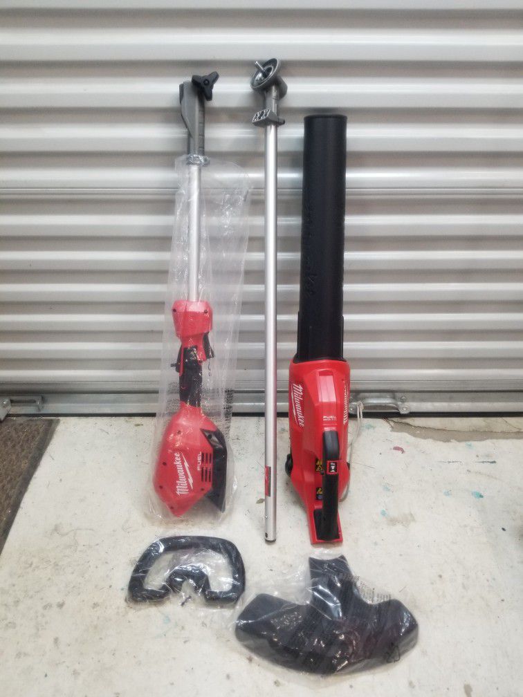 Milwaukee M18 Trimmer And Blower Kit NO BATTERY AND CHARGER 