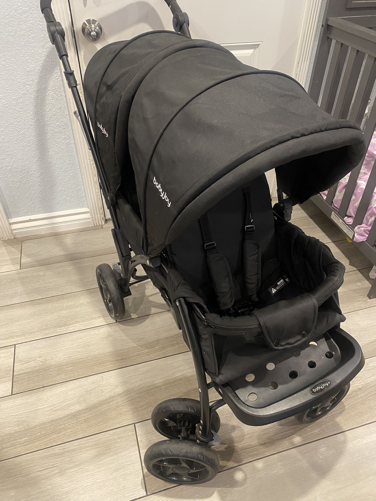 Baby Joy Double Stroller