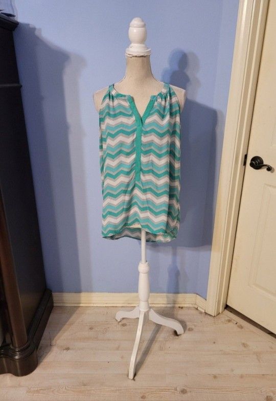 Tacera Large Womens Blouse