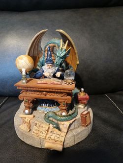 Marjorie Sarnat Music Box feat a Wizard and a Dragon