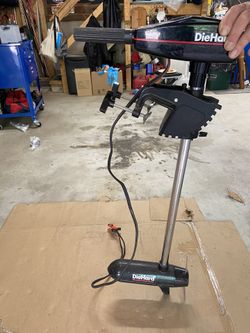 Diehard trolling motor for fishing 30lb thrust