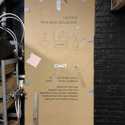 32” x 96” MDF Panel Door Slab – New (From Pocket Door Kit)