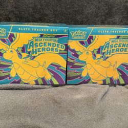 Pokemon Ascended Heroes Elite Trainer box