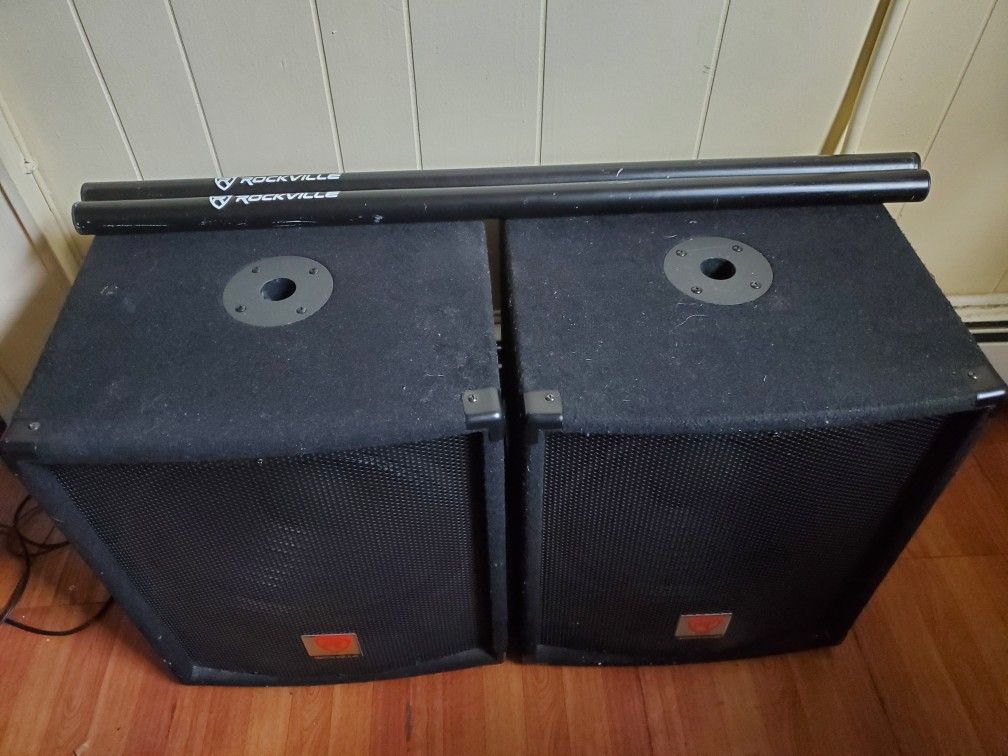 Rockville 15" Subwoofers (Pair)