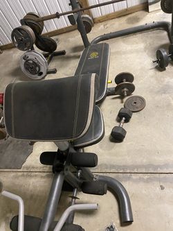Golds Gym bench/squat station