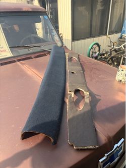 Chevy monte Carlo rear deck cover and insulation