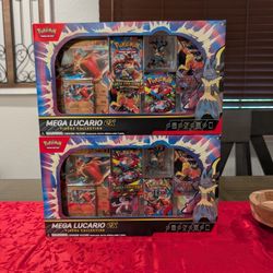 Pokemon Mega Lucario ex Premium Figure Collection ($45 Each)
