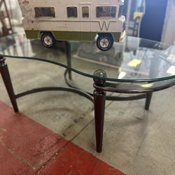 Glass Top Modern Coffee Table