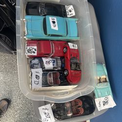 Die-cast Model Cars 1 Is $20 Rest 10each