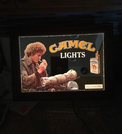 Lite up Camel sign