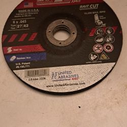 6" Cutoff Discs.