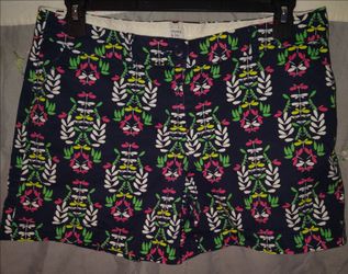 Crown and Ivy Dragonfly Bermuda Shorts (12-14)