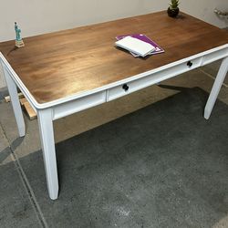 Refinished Large Solid Desk!