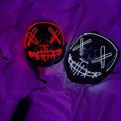 Flashing Led Light Mask