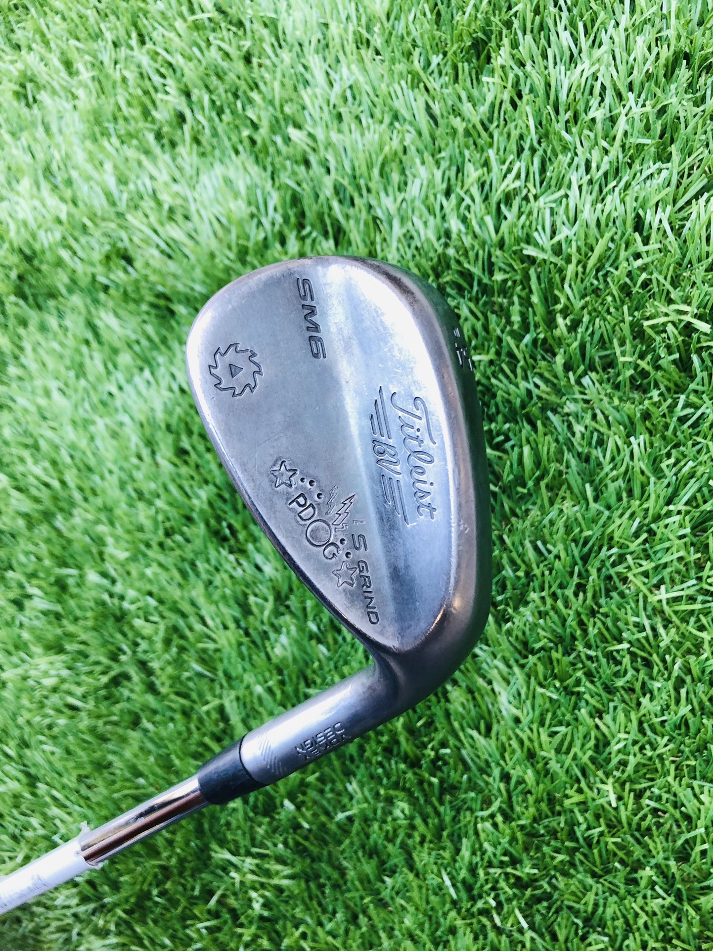 Titleist Vokey Customize Sm6 Steel Grey Wedge 54°-10 S-Grind Wedge