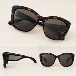 Chanel Tortoise Cat-Eye Sunglasses