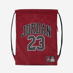 Nike Air Jordan 23 Bulls Jersey Gym Sack Backpack Red / Black 9A0757-R78 New