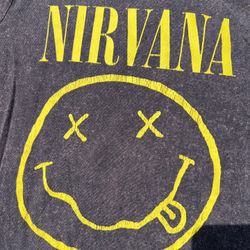 Nirvana Tee Size: medium