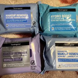 Makeup Remover Neutrogena $3 Each 