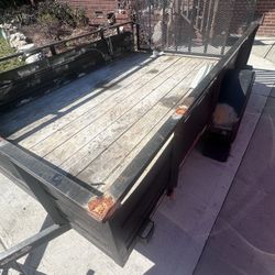 6x10 Utility Trailer with Ramp 