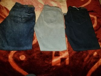 3 levis pants