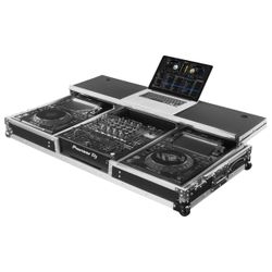 B-Stock: Odyssey FZGSDJMA9CDJW Glide Style DJ Coffin Flight Case with Wheels for DJM-A9 and CDJ-3000 or Similar Size Gear