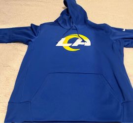 Nike Dri-FIT LA Rams Hoodie Size XL
